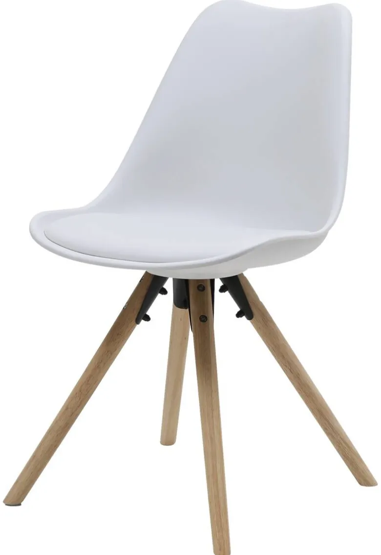 Stuhl Bela weiß Kunststoff B/H/T: ca. 48x83,5x57 cm