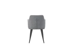 Stuhl BELLA, 2er Set anthrazit Stoff B/H/T: ca. 55x82x62 cm