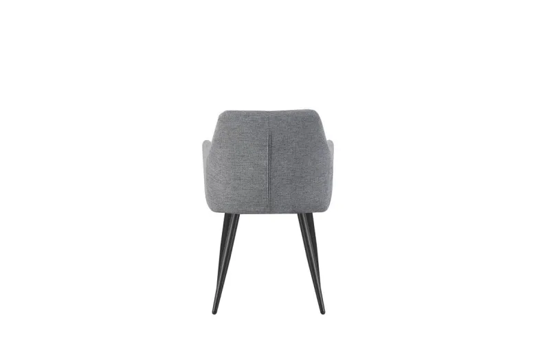 Stuhl BELLA, 2er Set anthrazit Stoff B/H/T: ca. 55x82x62 cm