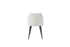 Stuhl BELLA, 2er Set creme Stoff B/H/T: ca. 55x82x62 cm