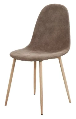 Stuhl braun Polyester B/H/T: ca. 42x85x55 cm