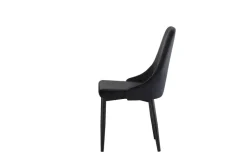Stuhl CLAUDIA, 2er Set anthrazit B/H/T: ca. 44x88x58 cm