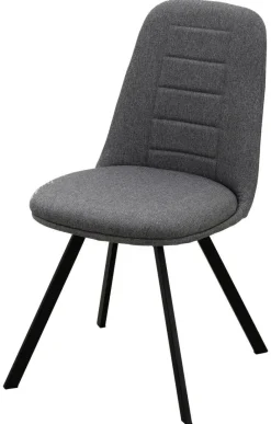 Stuhl CORA anthrazit Microfaser B/H/T: ca. 44x85x56,5 cm