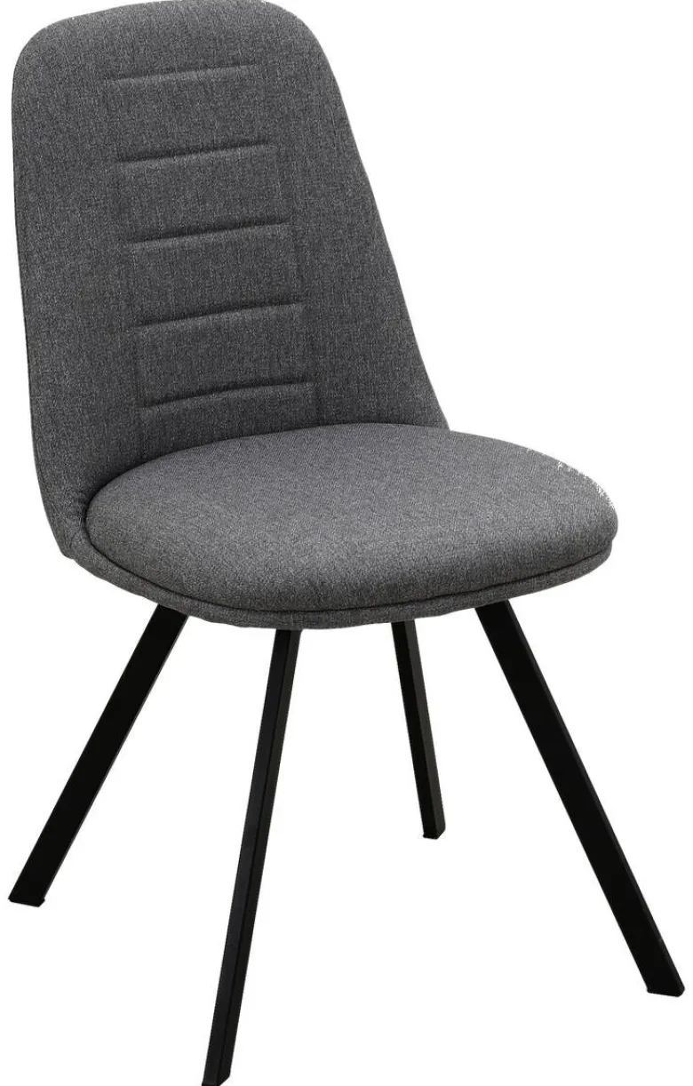 Stuhl CORA anthrazit Microfaser B/H/T: ca. 44x85x56,5 cm