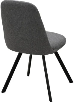 Stuhl CORA anthrazit Microfaser B/H/T: ca. 44x85x56,5 cm