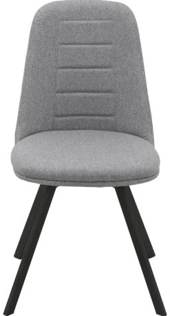 Stuhl CORA grau Microfaser B/T: ca. 56,5x85 cm