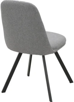 Stuhl CORA grau Microfaser B/T: ca. 56,5x85 cm