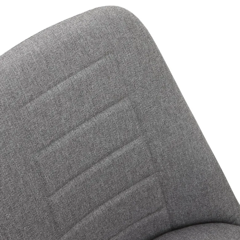 Stuhl CORA grau Microfaser B/T: ca. 56,5x85 cm