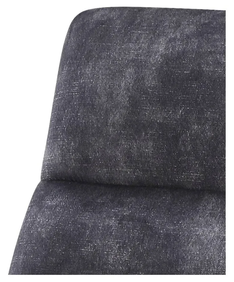 Stuhl Daniel anthrazit Microfaser B/H/T: ca. 45x94x60 cm