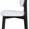 Stuhl ELSA, 2er-Set beige Webstoff B/H/T: ca. 48x87x54 cm