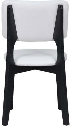 Stuhl ELSA, 2er-Set beige Webstoff B/H/T: ca. 48x87x54 cm
