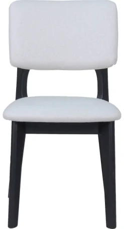 Stuhl ELSA, 2er-Set beige Webstoff B/H/T: ca. 48x87x54 cm