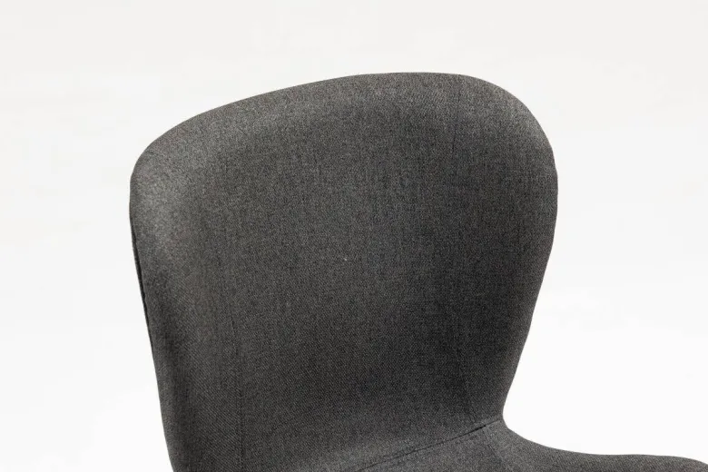 Stuhl Florenz anthrazit Microfaser B/H/T: ca. 47x80x52 cm