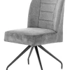 Stuhl grau B/H/T: ca. 47x88x63 cm