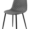 Stuhl grau B/H/T: ca. 42x85x55 cm