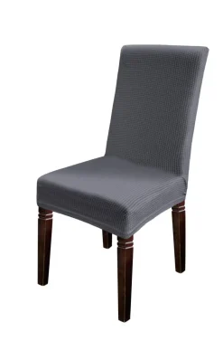 Stuhlhusse anthrazit Polyester B/H/L: ca. 45x60x40 cm