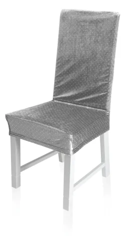 Stuhlhusse anthrazit Polyester B/H/L: ca. 45x60x40 cm