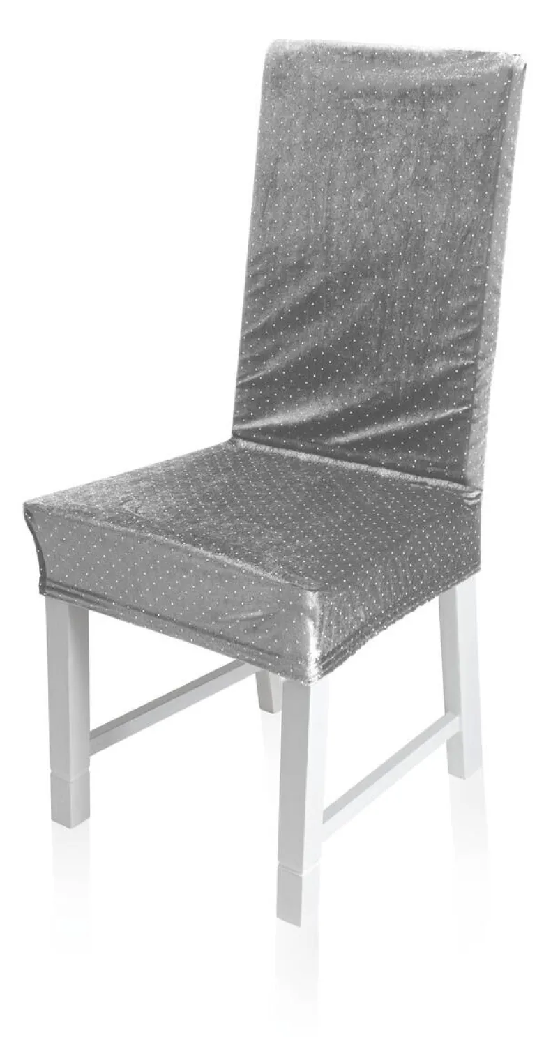 Stuhlhusse anthrazit Polyester B/H/L: ca. 45x60x40 cm