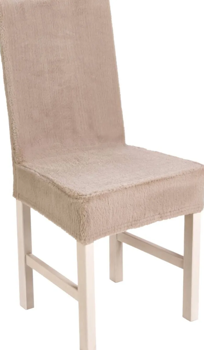 Stuhlhusse Cappuccino Polyester
