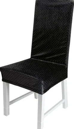 Stuhlhusse schwarz Polyester B/H/L: ca. 45x60x40 cm