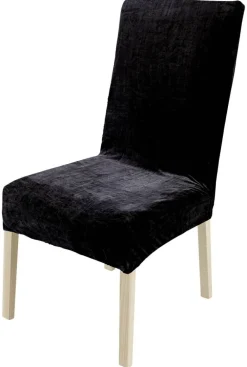 Stuhlhusse schwarz Polyester B/H/L: ca. 45x60x40 cm