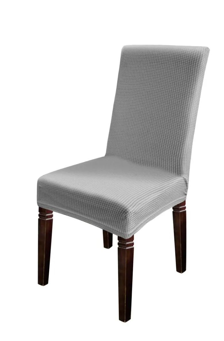 Stuhlhusse silber Polyester B/H/L: ca. 45x60x40 cm