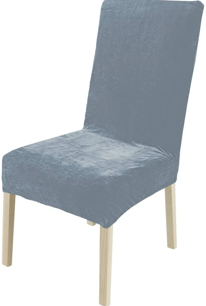 Stuhlhusse silber Polyester B/H/L: ca. 45x60x40 cm