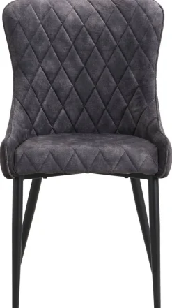 Stuhl Jackson anthrazit Samtoptik B/H/T: ca. 51x95x60 cm