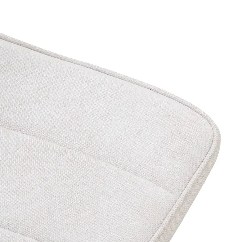 Stuhl KIM beige Webstoff B/H/T: ca. 45x87x58,5 cm