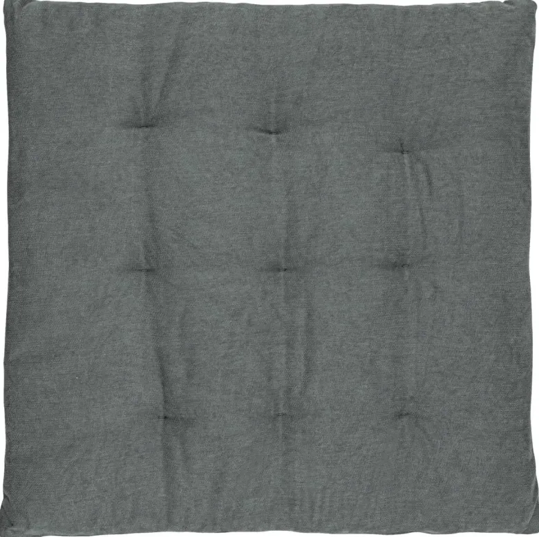 Stuhlkissen Bravo anthrazit Polyester B/L/S: ca. 40x40x3 cm