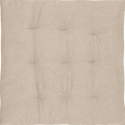 Stuhlkissen Bravo natur Polyester B/L/S: ca. 40x40x3 cm