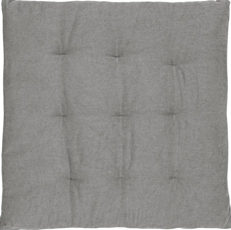 Stuhlkissen Bravo silber Polyester B/L/S: ca. 40x40x3 cm