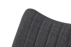 Stuhl LOTTA, 2er Set anthrazit Webstoff B/H/T: ca. 53x86x59 cm