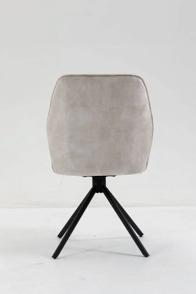 Stuhl Mailand weiß Microfaser B/H/T: ca. 53x89x64 cm