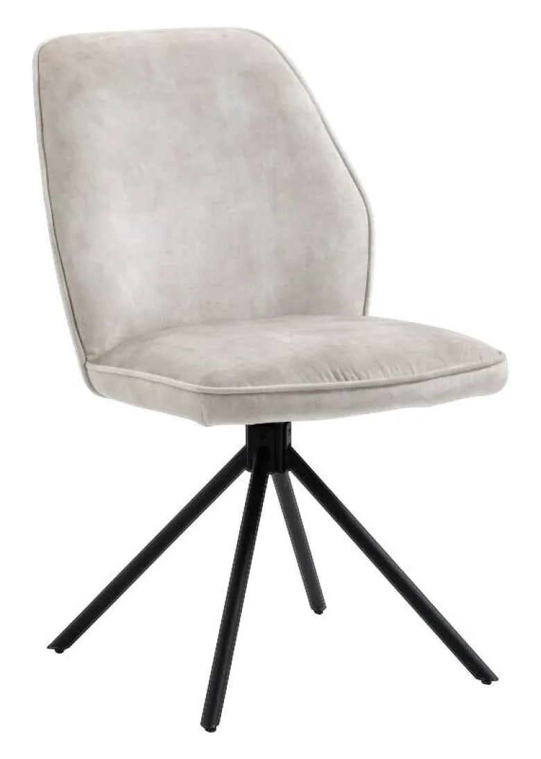 Stuhl Mailand weiß Microfaser B/H/T: ca. 53x89x64 cm