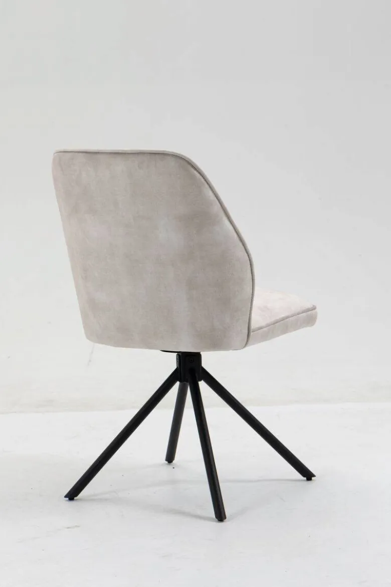 Stuhl Mailand weiß Microfaser B/H/T: ca. 53x89x64 cm