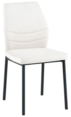 Stuhl Marbella beige Webstoff B/T: ca. 45x56 cm