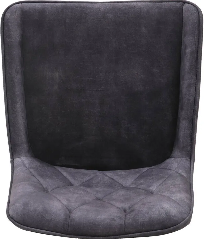 Stuhl Melanie anthrazit Microfaser B/H/T: ca. 48,5x84x57,5 cm