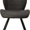 Stuhl New York anthrazit Microfaser B/H/T: ca. 51x87x55 cm