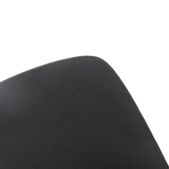 Stuhl Pia schwarz Microfaser Metall