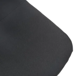 Stuhl Pia schwarz Microfaser Metall