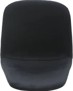 Stuhl Pia schwarz Samt B/H/T: ca. 52,5x86x45 cm