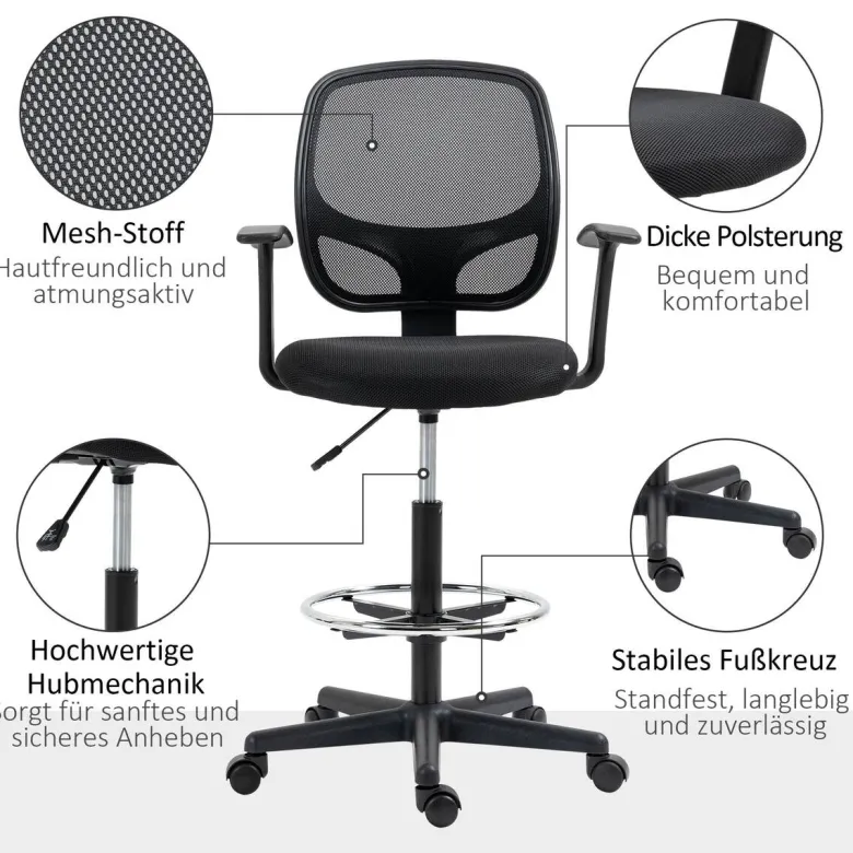 Stuhl 921-598 schwarz