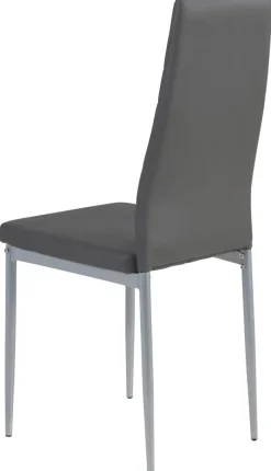 Stuhl Simone grau B/H/T: ca. 42x98x44 cm