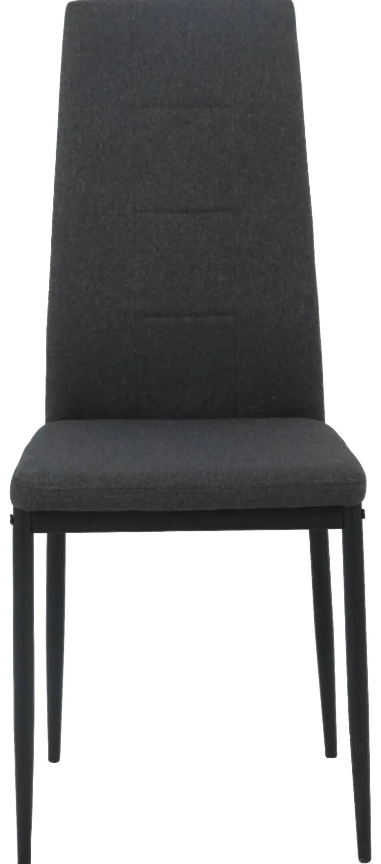 Stuhl Svenni anthrazit Webstoff B/H/T: ca. 42x98x44 cm