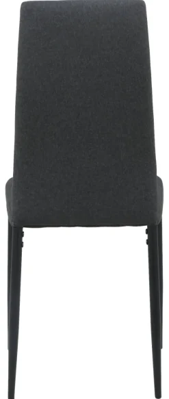 Stuhl Svenni anthrazit Webstoff B/H/T: ca. 42x98x44 cm