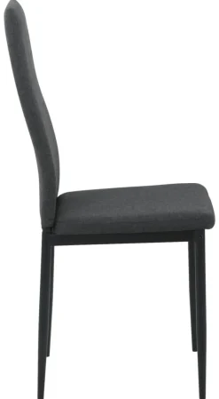 Stuhl Svenni anthrazit Webstoff B/H/T: ca. 42x98x44 cm