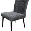Stuhl Webstoff B/H/T: ca. 54x104x65 cm