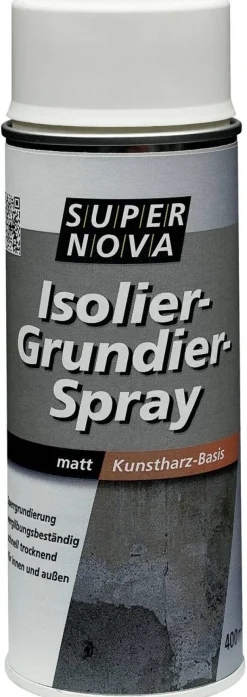 Super-Nova Isolier-Grundier-Spray weiß matt ca. 0,4 l