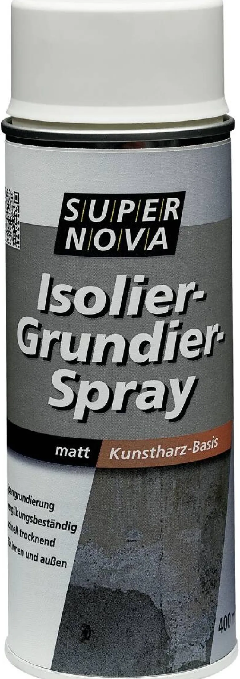 Super-Nova Isolier-Grundier-Spray weiß matt ca. 0,4 l